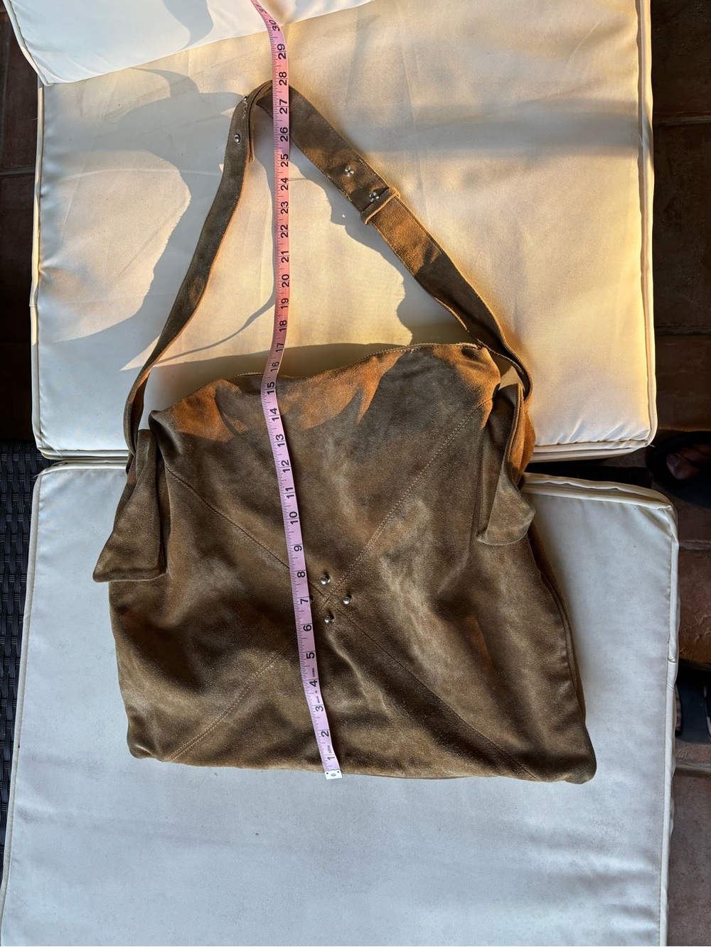 Phillip Lim caramel suede bag - Picture 10 of 10